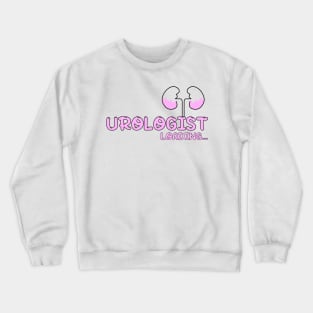 Urologist Pink Kidney Crewneck Sweatshirt